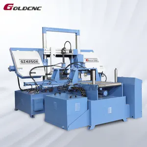 Goldcnc CNC góc ban nhạc đã thấy hiệu quả cao gz4250x Máy ban nhạc đã thấy lưỡi Máy cắt góc