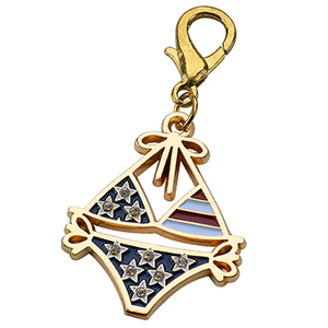 Nouveau pendentif en alliage de créateur de mode, pendentif métallique de marque pour la décoration de sacs - Product Image 6