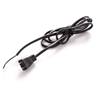 PSE certificated NEMA 1-15P 2 Pin Plug Japan US AC Power Cord 125V IEC 60320 C7 Extension Power Cable For Laptop
