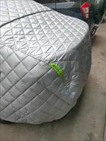 Housse de protection universelle intégrale anti-grêle, imperméable, en PEVA et coton PP, pour voiture, SUV, berline, hayon, tout-terrain, MPV, pour l'extérieur et la neige