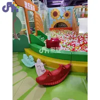 Peralatan Hiburan Domerry Disesuaikan Jungle Gym Kid Indoor Play Soft Playground