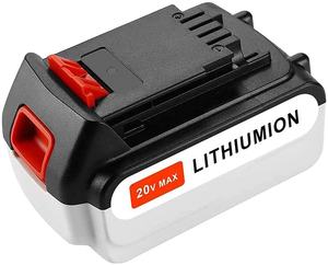 Pour <span class=keywords><strong>Black</strong></span> <span class=keywords><strong>et</strong></span> Deckers LBXR20 18V 20V 6.0Ah batterie lithium-ion perceuses sans fil <span class=keywords><strong>outils</strong></span> électriques LB20 LBX20 - Product Image 1