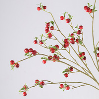 Moderne minimalistische lichte luxe decoratieve bloemen Geluksfruit Kleine appels Kunstmatige vruchten Kleine bessen Chinese stijl