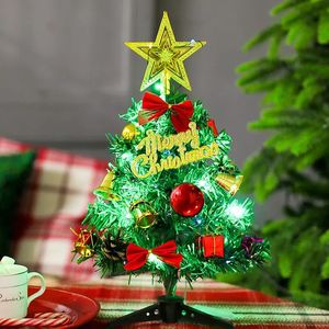 Cây thông Noel mini có đèn <span class=keywords><strong>LED</strong></span> trang trí bàn làm quà tặng Giáng sinh và Tết Nguyên đán - Product Image 5