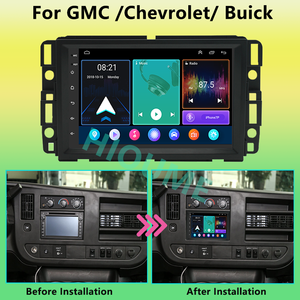 7 ''android12 xe đa phương tiện <span class=keywords><strong>Video</strong></span> Player đài phát thanh GPS navigation Carplay tự động cho GMC Chevrolet Buick enclave Yukon Acadia Equinox - Product Image 3