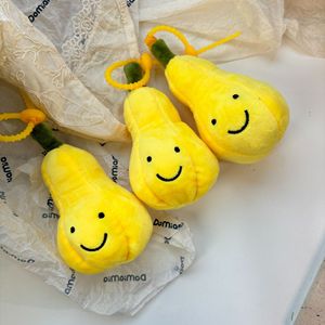 Porte-clés en peluche personnalisé à faible MOQ, motif fruits et légumes Kawaii (maïs, champignon, orange, <span class=keywords><strong>poireau</strong></span>) pour cadeau - Product Image 6