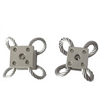 Isolateur de câble compact Camelbell en acier inoxydable 5 kg pour isolation des vibrations sur les stabilisateurs mobiles de photographie, les véhicules et les bateaux