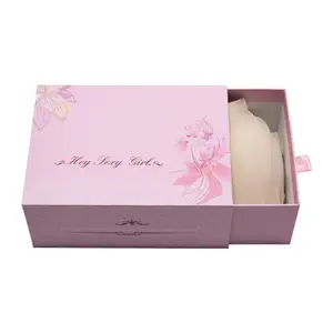 Custom Logo Luxury Rigid Box Gift Packaging T-shirt Clothes Box Sliding Drawer Box With Logo