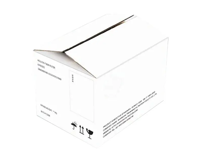 3dプリンターカスタム紙カートンボックス環境ホワイトクラフト段ボール箱輸出カートンボックスデザイン