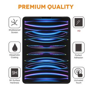 ฟิล์มกระจกนิรภัยแบบใส 9H สำหรับ iPad Pro 11 นิ้ว ป้องกันการแตก ป้องกันรอยขีดข่วน - Product Image 6