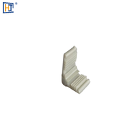 Connecteur d'angle en plastique, insert d'angle, pièce d'angle pour barre d'espacement en aluminium, verre isolant IGU, double vitrage