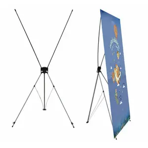 X Poster Stand Easy To Carry Banner Rack Popular Poster Stand