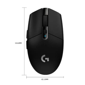 ใหม่โลจิเทค G304 เมาส์สำหรับเล่นเกมไร้สาย 12000 DPI แบบออปติคอลตามหลักสรีรศาสตร์สำหรับการเล่นเกมที่บ้านและที่ทำงาน - Product Image 5
