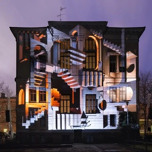 <span class=keywords><strong>Art</strong></span> <span class=keywords><strong>immersif</strong></span> de projection de bâtiment 3D d'affichage numérique personnalisable pour des événements d'espace public - Product Image 2