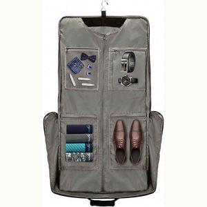 Campione gratuito all'ingrosso pieghevole borsa da trasporto con tracolla da <span class=keywords><strong>uomo</strong></span> borsa indumento appesa per valigia - Product Image 1