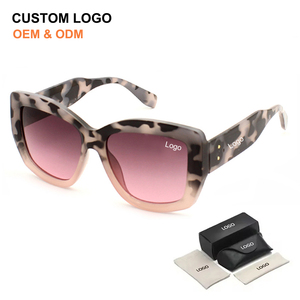 Luxury Designer Sunglasses for Men Women Custom Logo 2025 Fashion Trendy <b>Sun</b> Glasses High Quality Brand UV400 Protection <b>Shades</b> - Product Image 1
