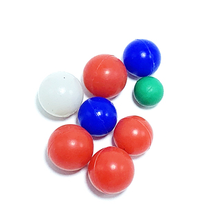 Sfera di gomma perforata su misura della sfera di gomma dello schermo <span class=keywords><strong>vibrante</strong></span> della palla di gomma perforata su misura - Product Image 2