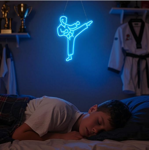 <strong>Karate</strong> Decor Light Birthday Xmas <strong>Gifts</strong> for Kids Boys Sports Fan - Product Image 2