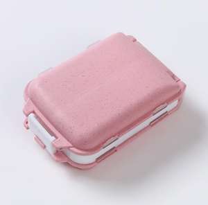 Wadah suplemen kotak <span class=keywords><strong>pil</strong></span> kecil Organizer <span class=keywords><strong>pil</strong></span> portabel - Product Image 6