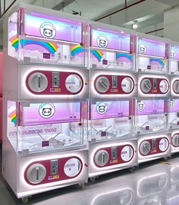 WANGERBAO Máquina expendedora automática de juguetes en cápsula Gacha Gachapon de metal, personalizable, de doble cubierta, para juegos de premios de interior y máquinas de garra de arcade - Product Image 6