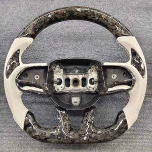 Volante Deportivo de Fibra de Carbono para <span class=keywords><strong>Dodge</strong></span> Charger SRT Durango HELLCAT, Venta Directa de Fábrica, Personalizable - Product Image 6