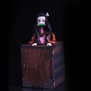 Figura de Anime Demon Slayer Kamado Nezuko, Caja de Figuras Kawaii, Estatua de PVC, Modelo de Muñeca Coleccionable, Juguete de Regalo - Product Image 2