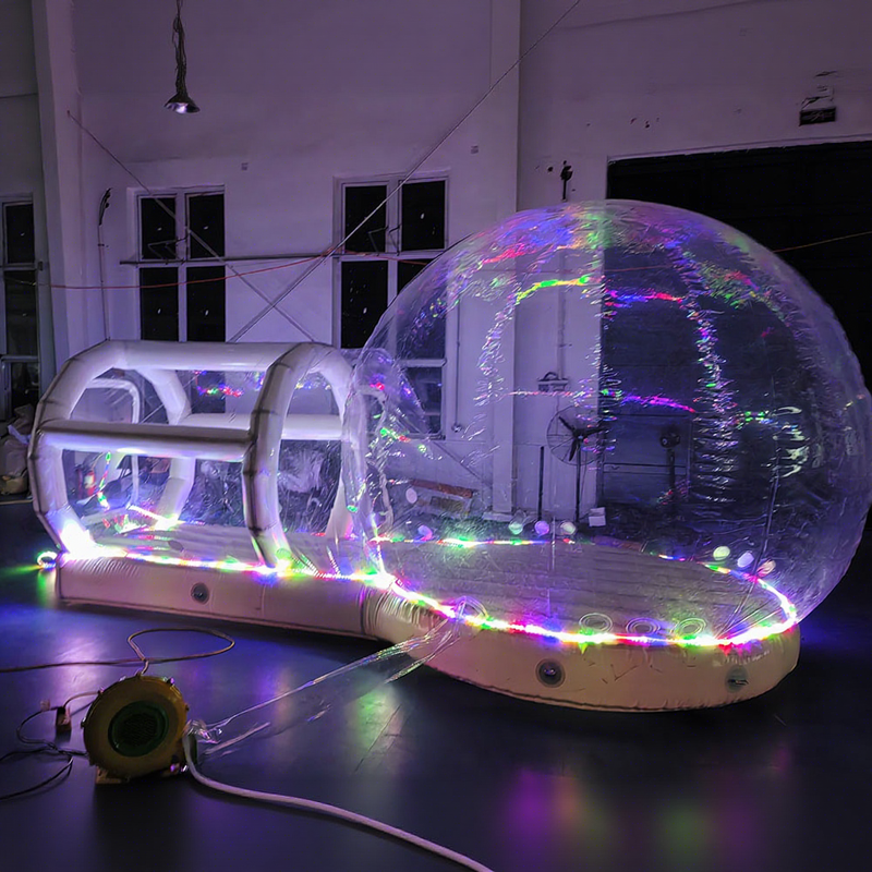 Double Bubble Dome Clear PVC Inflatable