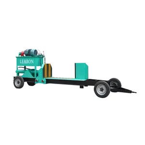 Leabon Commercial Log Splitter Diesel Driven Horizontal Wood Log Splitter price