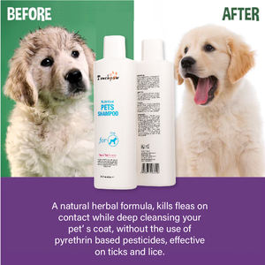 Champú <span class=keywords><strong>para</strong></span> Mascotas Touchpaw, Fórmula Herbal, Sin Parabenos, Control de <span class=keywords><strong>Pulgas</strong></span> <span class=keywords><strong>y</strong></span> <span class=keywords><strong>Garrapatas</strong></span>, Fragancia Duradera, Limpieza Profunda <span class=keywords><strong>para</strong></span> Perros - Product Image 2