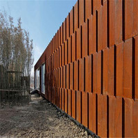 Panneau Composite en aluminium revêtu, 50 pièces, 1220x2440mm, pour facettes de projets muraux extérieurs, couleurs rousses, personnalisé