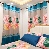 En stock, ensemble de draps pour lit king size 8 pièces, ensemble de literie en microfibre imprimée de luxe