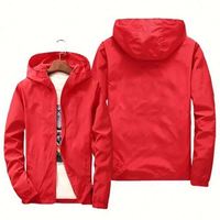 Veste de sport imperméable coupe-vent, vestes personnalisées pour hommes J0156