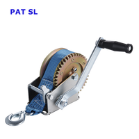 Chine Fabricant Bleu Ceinture Sangle Sangle Manuel Treuil Bateau Treuil À Main 540KG