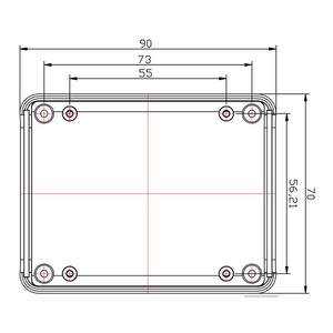 전기 주택 제조업체 맞춤형 전자 인클로저 차폐 박스 통신 장비용 플라스틱 케이스 - Product Image 4