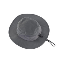Chapeau seau personnalisé UPF 50 + à large bord Taille unique convient à la plupart des respirants pour la pêche Protection solaire Usage quotidien en extérieur Vente en gros