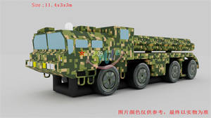 Caliente inflable multibarril cohete <span class=keywords><strong>coche</strong></span> camión modelo forma inflable objetivo falso para el ejercicio de maniobra - Product Image 4