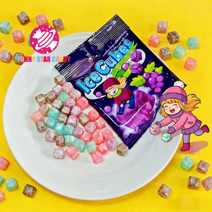 เยลลี่ผลไม้รสเปรี้ยวแบบก้อนน้ำแข็งไทย บรรจุภัณฑ์แยกชิ้น รสชาติหลากหลาย ขนมหวานเยลลี่นุ่ม - Product Image 4