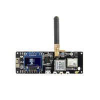 TTGO Meshtastic T-Beam V1.2 ESP32 433/868/915/923Mhz WiFi BLE ESP32 GPS NEO-6M S-MA 18650 Tempat Baterai Dengan OLED
