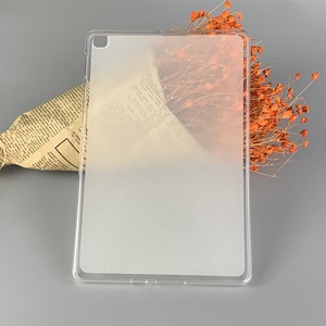 เคสแท็บเล็ตป้องกัน TPU นิ่มสีดำสำหรับ <span class=keywords><strong>Huawei</strong></span> <span class=keywords><strong>Pad</strong></span> C5 <span class=keywords><strong>M5</strong></span> 10.1สีเจลลี่สีใส - Product Image 1