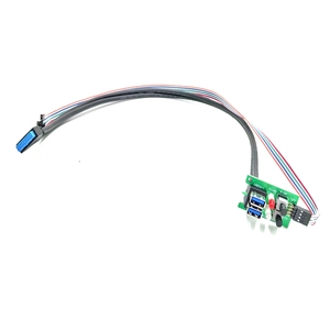 สายเคเบิลแผงด้านหน้าเคสคอมพิวเตอร์พร้อมไฟ LED USB3.0 และสวิตช์เปิด-ปิด สำหรับคอมพิวเตอร์ออลอินวัน จากโรงงานเหมยเย่ - Product Image 5