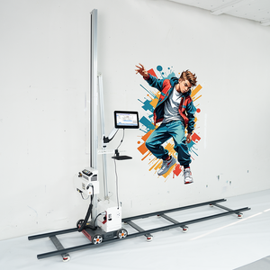 TMP1000 미니 휴대용 3D 수직 벽화 벽 인쇄 기계 야외 벽 예술 프린터 광고 UV 잉크 벽 프린터 - Product Image 3