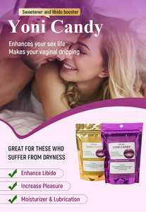 Caramelos Yoni para la Exportación, Dulces para Estimular la Libido Femenina, Sin GMO, Veganos, 100% Naturales, Paquete de 100g para el Placer Femenino - Product Image 2