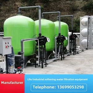 Equipo de Purificación de Agua para Riego de Plantaciones de Arándanos, Ultrafiltración con Carbón Activado, <span class=keywords><strong>10000L</strong></span>/h, para Granjas y Hoteles - Product Image 2