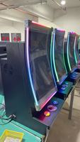 Machine de jeu d'arcade verticale de 27 pouces, modèle Skill Fire 8 en 1, avec cabinet métallique 110V et armoire murale en bois