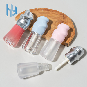 Mejor precio Plata Forma Linda Etiqueta privada 3,5 ml Plástico ABS Logotipo personalizado Tubo de brillo de labios vacío - Product Image 3