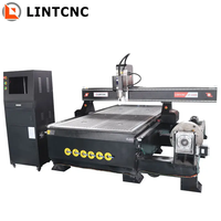 Chine 1325 1530 2030, axe rotatif latéral 4 axes, meubles en bois d'aluminium, routeur CNC 3D, fabrication fraiseuse, Machine de découpe, prix