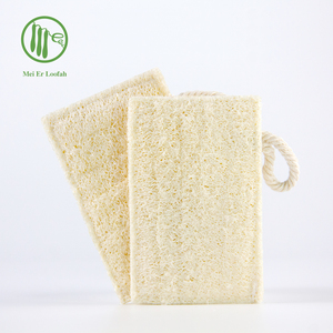 BSCI Audit, depurador corporal a base de plantas, exfoliante para ducha, esponja Luffa, fibra viscosa, cepillos de baño de cáñamo, guantes para limpieza corporal - Product Image 5