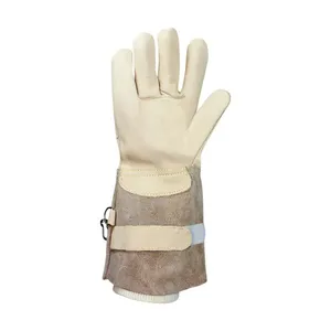 Guanto Juba 204FML 6 XS, Giallo/Marrone - Product Image 2
