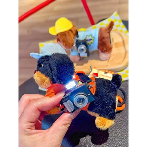 Long Strip Dog Plush Keychain Pendant, Various Styles of Bag Pendants, Plush Toy Keychains, Wholesale for Festival Gifts - Product Image 4