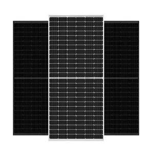 Hoch effizientes 450W 500W 550W Solar panel Mono kristalline Solarmodule Halbzellen-Solarpanel-Kit für Privathaus halte
